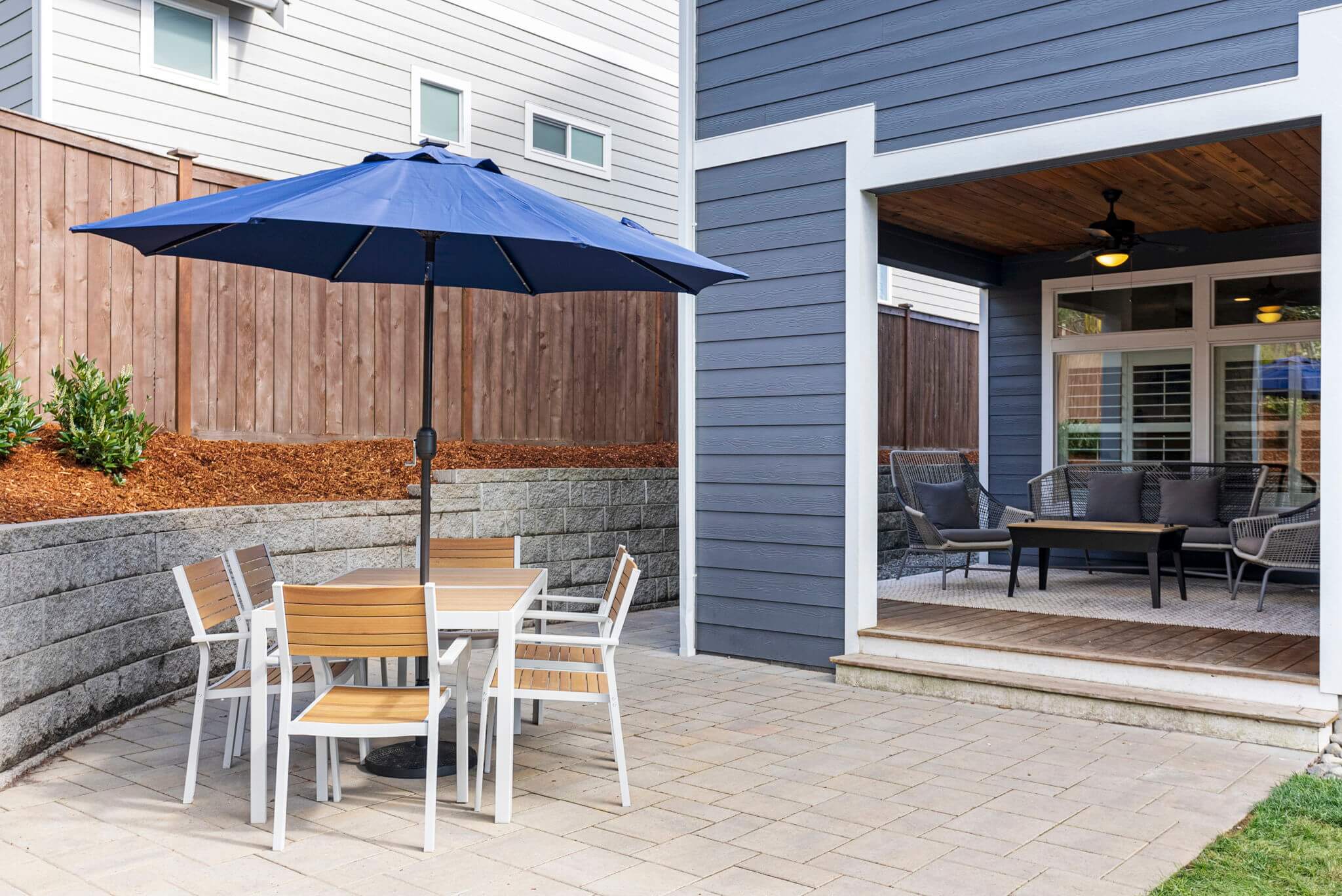Patio offers great space for outdoor entertaining