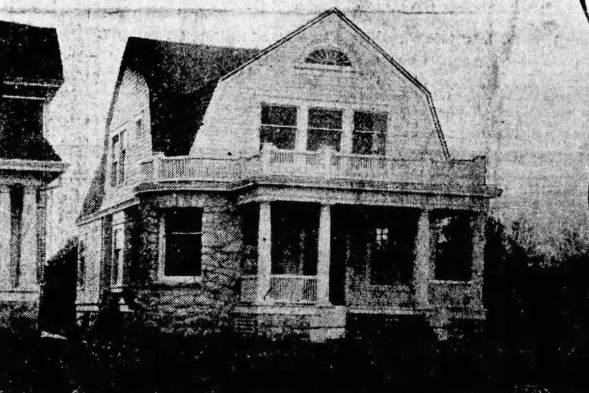 The Moore House circa 1901