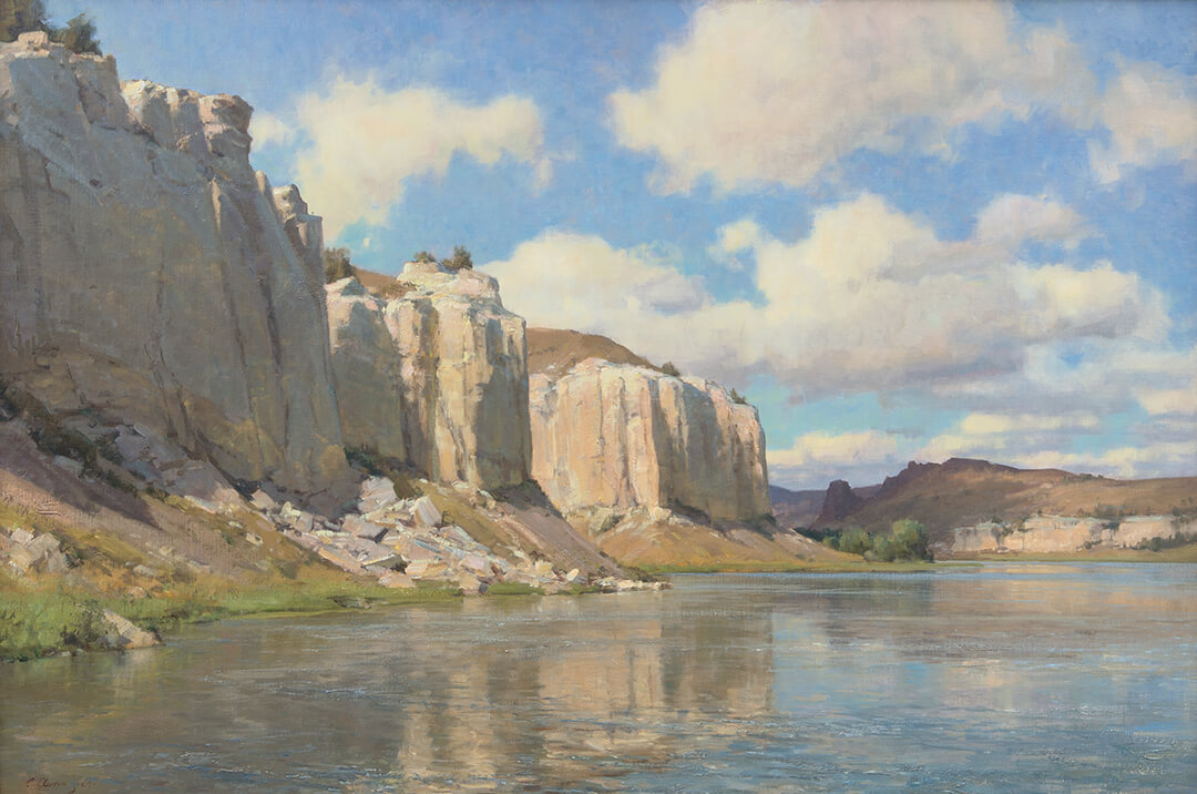 Clyde Aspevig. White Cliffs of the Missouri
