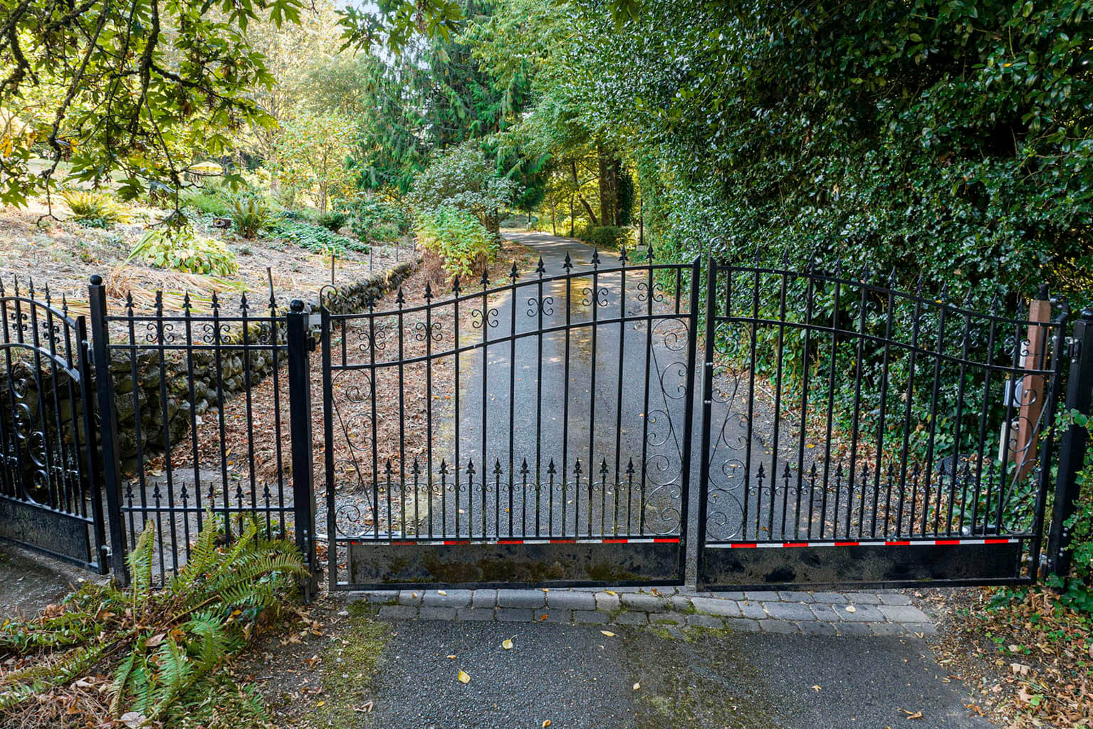 Gated entry and private drive