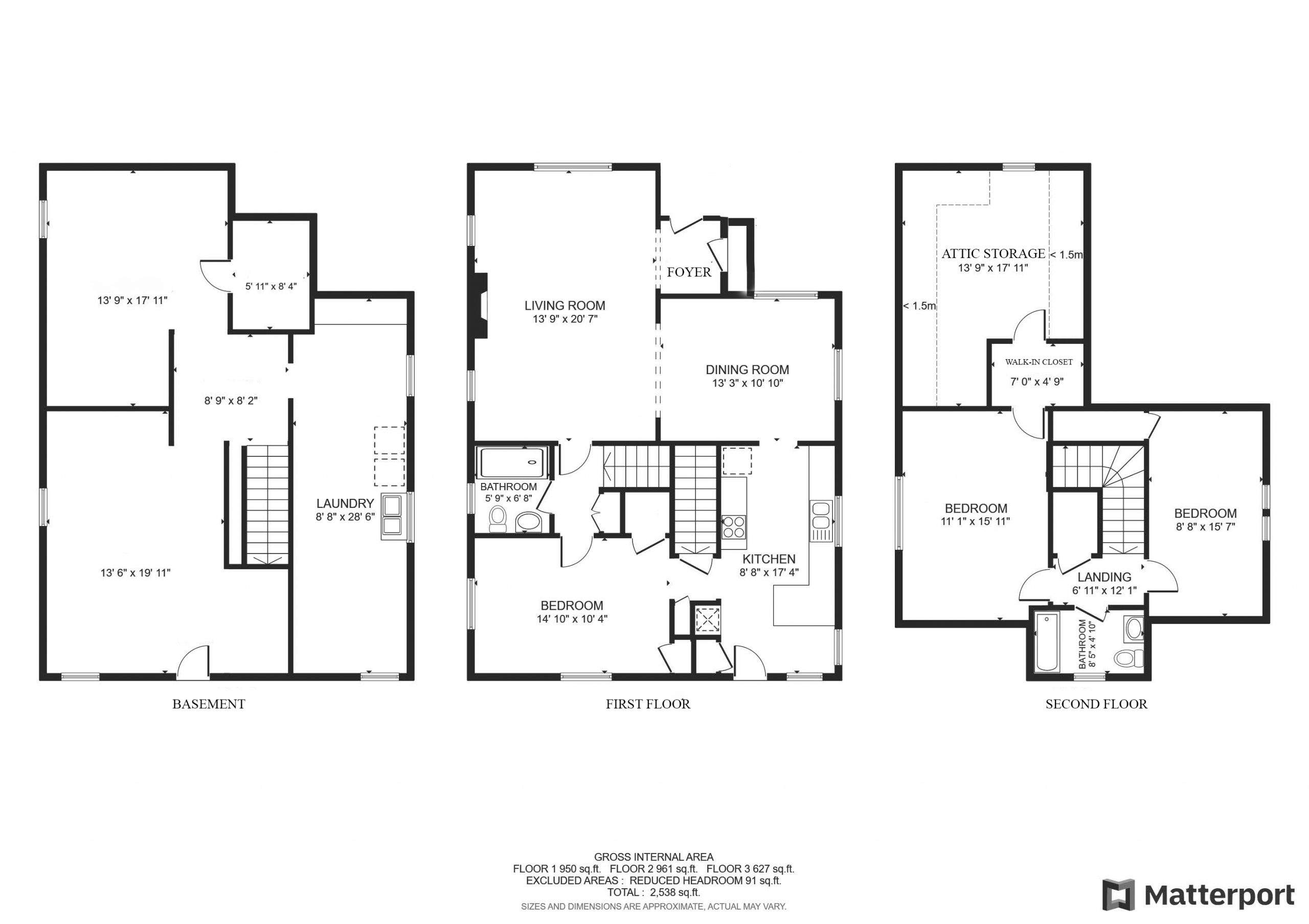 Floor Plan - 3410 N 27th St_