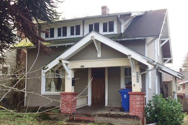 Before Renovation: 802 N Ainsworth St Tacoma