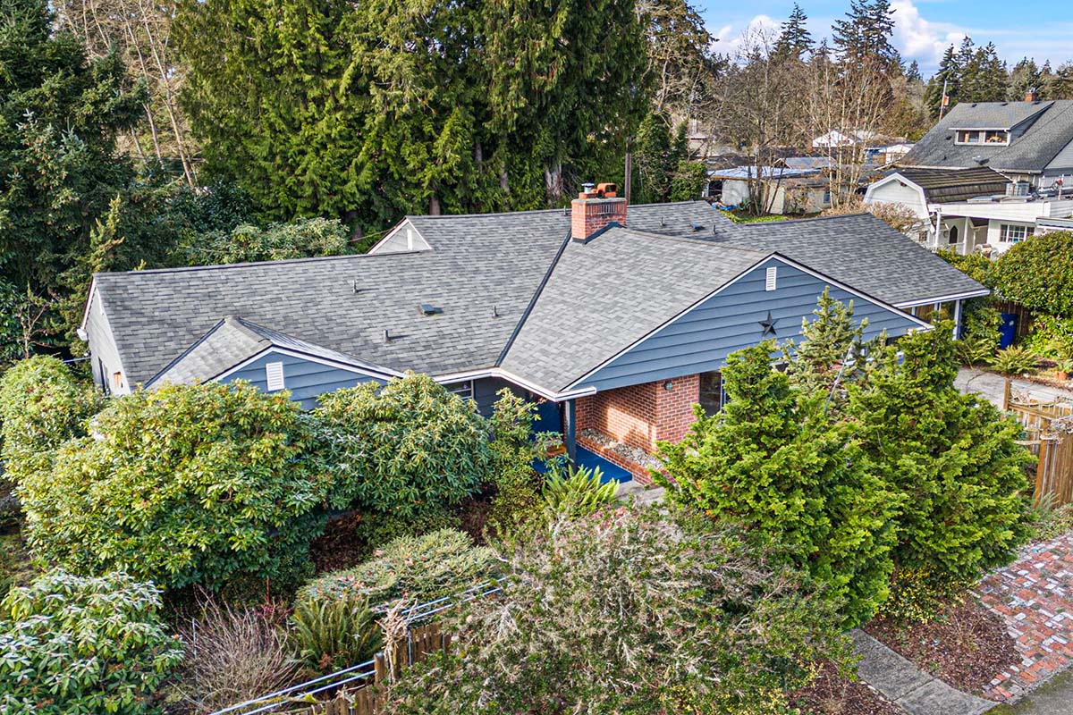 Mature landscaping provides a wonderful sense of privacy