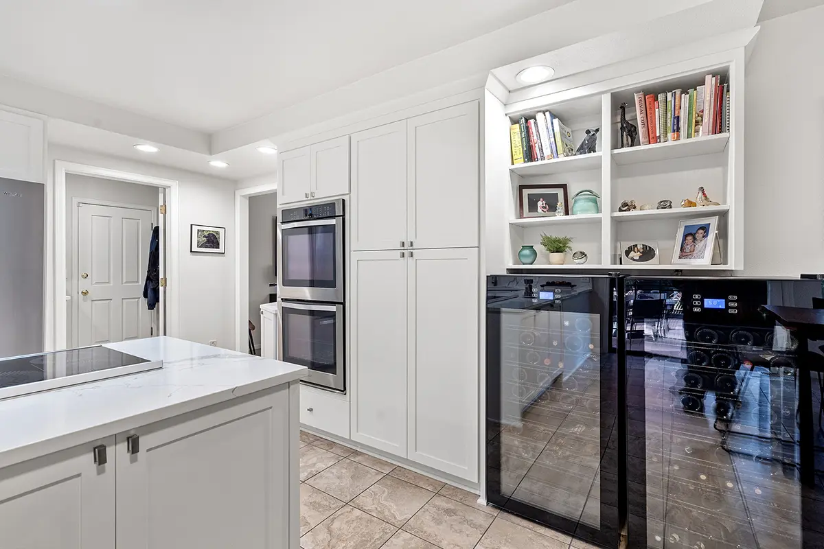 Double ovens and double wine fridges
